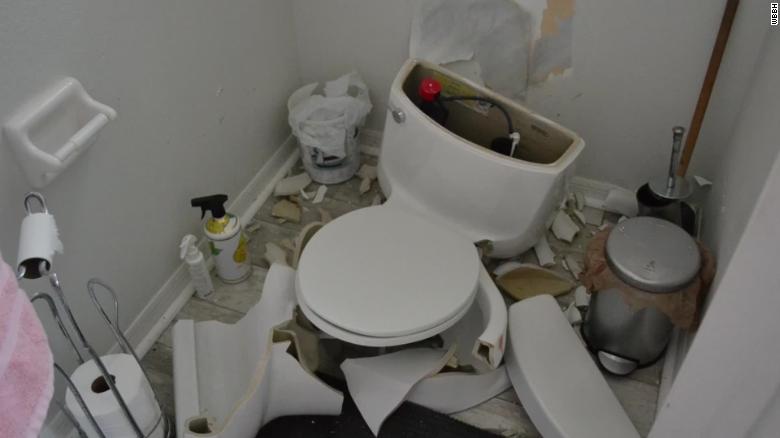Toilet Explodes After Lightning Strike Cnn Video