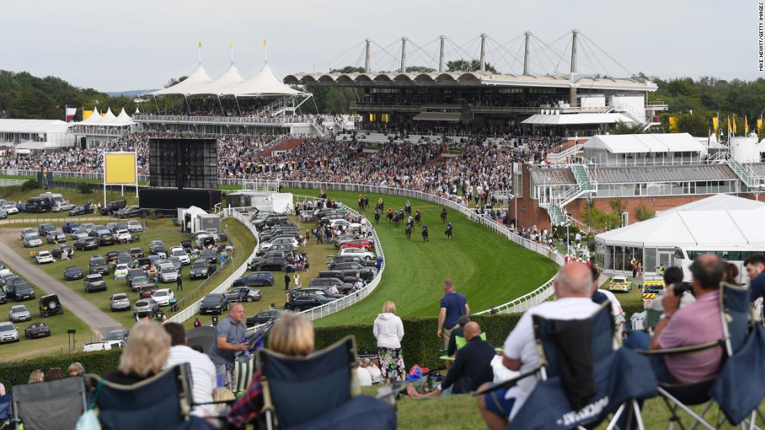 Nearby Trundle Hill offers far-reaching views across Goodwood. 