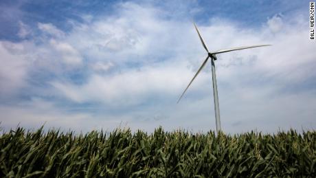 A windmill on Ray Gaesser&#39;s farm is part of doing things &quot;a little bit differently&quot; these days, he says.