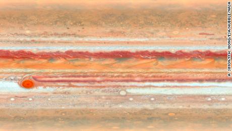 A closer look at Jupiter&#39;s clouds and atmosphere.