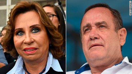 Guatemala&#39;s former first lady Sandra Torres is facing Alejandro Giammattei in the country&#39;s presidential election. 