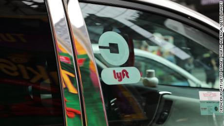 NEW YORK, NY - JULY 30:  A Lyft ride hailing vehicle moves through traffic in Manhattan on July 30, 2018 in New York City. After a significant increase in local traffic and a spate of suicides by taxi drivers, New York City is planning to vote on capping ride-sharing services such as Uber and Lyft. The  City Council&#39;s move to vote on the measures could come as soon as Aug. 8. If the vote was to succeed, New York City would become the first major U.S. municipality to cap ride-sharing services.  (Photo by Spencer Platt/Getty Images)