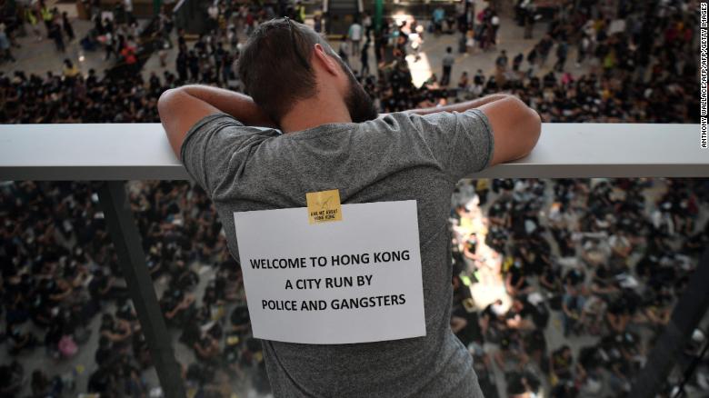 Cathay Pacific Says Workers Who Protest In Hong Kong Will Be Suspended