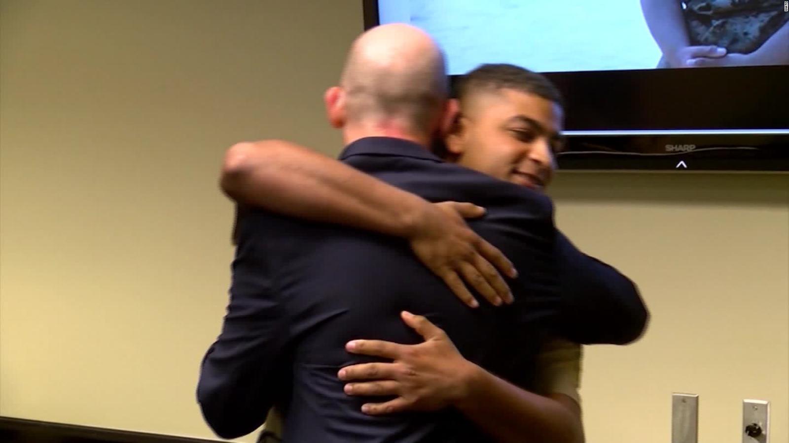 Retiring FBI agent meets abducted baby he saved decades later - CNN Video