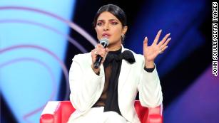 A woman confronted Priyanka Chopra, calling her a hypocrite. The actress said she&#39;s patriotic