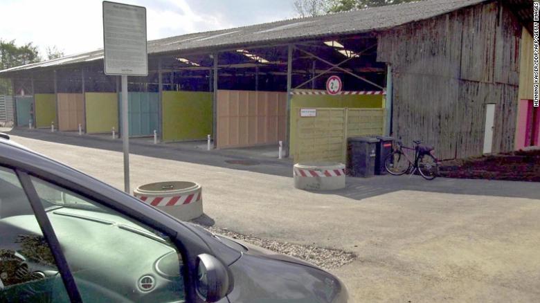 These drive-in booths in the German city of Cologne were introduced in 2001.