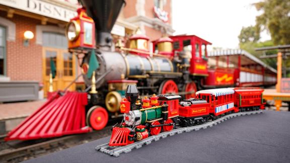 lego disney train and station set