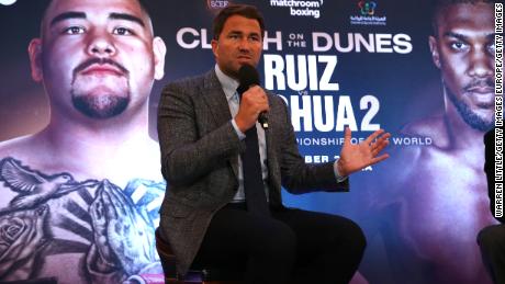 Boxing promoter Eddie Hearn says the Saudi Arabia rematch could change boxing forever.