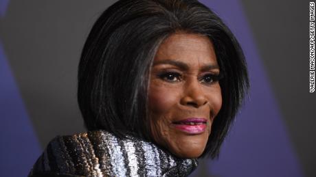 US actress and honoree Cicely Tyson attended the 10th Annual Governors Awards gala hosted by the Academy of Motion Picture Arts and Sciences at the the Dolby Theater at Hollywood &amp; Highland Center in Hollywood, California on November 18, 2018.  (Photo credit: VALERIE MACON/AFP/Getty Images)