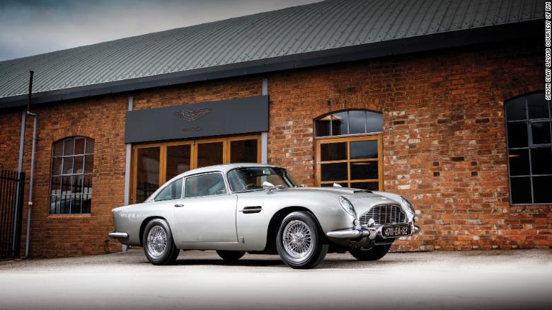 This Aston Martin DB5 has a full array of James Bond gadgets.