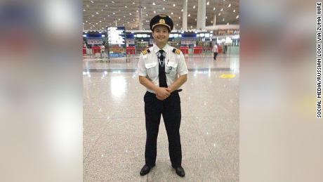 Ural Airlines pilot Damir Yusupov, 41, whose skillful landing saved the lives of all 226 passengers and 7 crew members on board.  