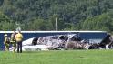 Investigators: Earnhardt plane bounced twice before crash