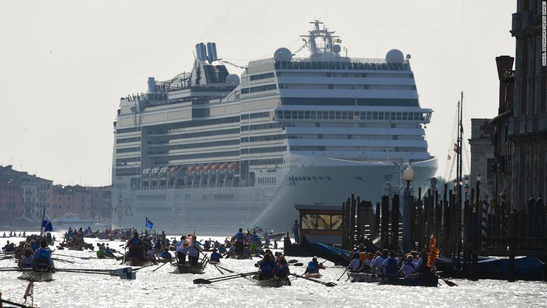 impact of cruise ships on venice