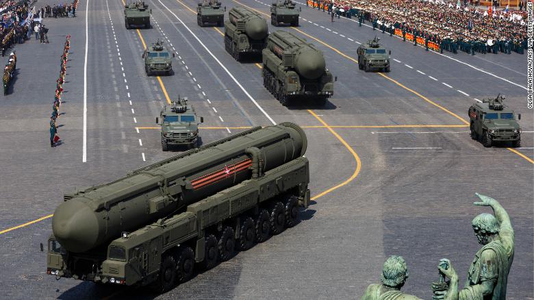 Russia might be trying to look more to look "more militarily formidable than it is."