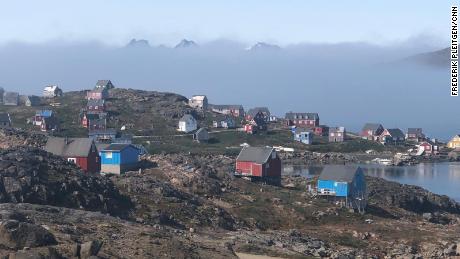 The small village of Kulusuk, located on an island by the same name on Greenland&#39;s southeastern coast, is home to around 280 people.