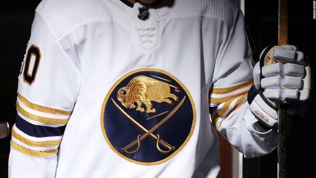 The Buffalo Sabres debut gold jersey for special season | CNN