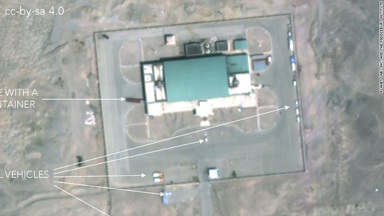 Imagery shows a possible imminent rocket launch by Iran