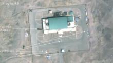CREDIT: Planet Labs Inc. and the Middlebury Institute
Images show activity at the checkout building and the circular launch pad at Imam Khomeini Spaceport in Semnan, Iran. According to the Middlebury Institute, the images suggest at launch is likely, possibly at the circular pad.