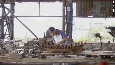 The master shipbuilder keeping Macao&#39;s maritime past alive -- in miniature