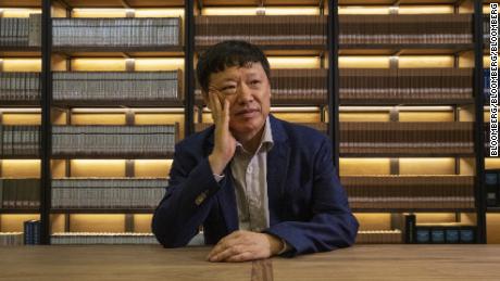 Hu Xijin, editor-in-chief of the Global Times, poses for a photograph in Beijing, China, June, 2019. 