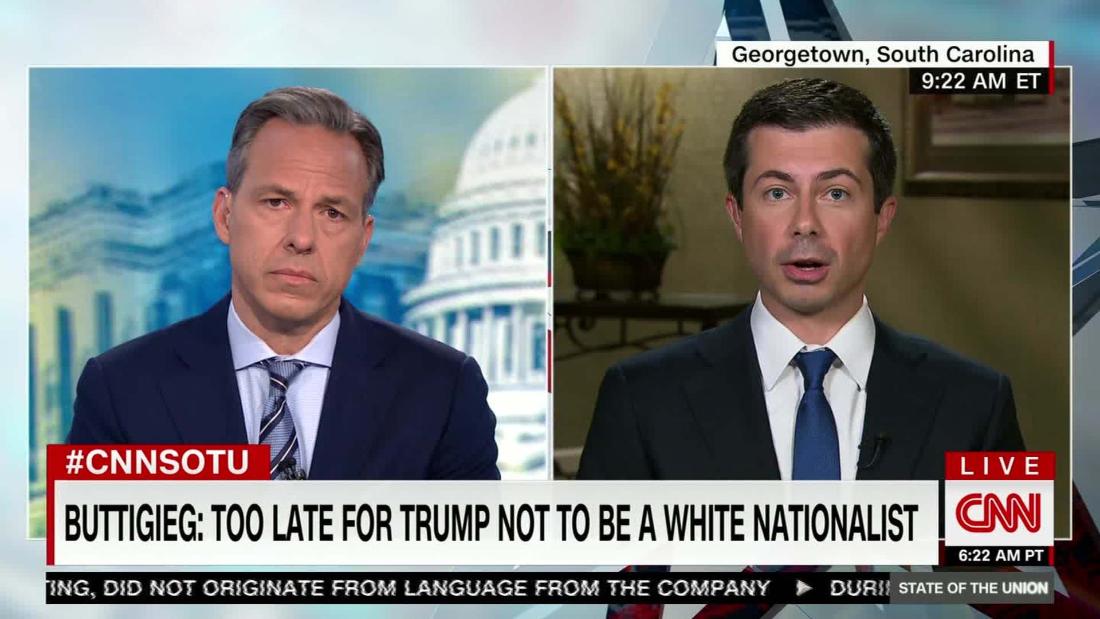 Buttigieg: Voting For Trump Is 'looking The Other Way On Racism' - CNN ...