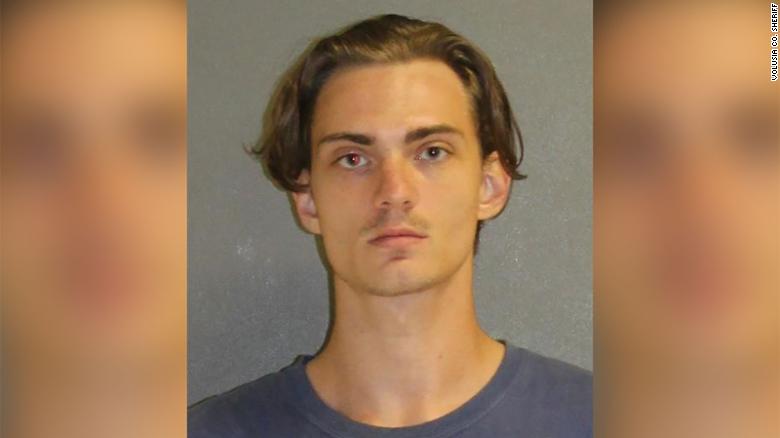 Tristan Scott Wix, 25, was arrested by authorities in Daytona Beach.