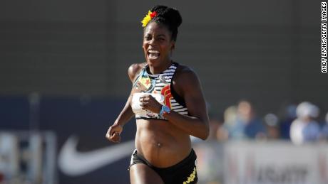 Runner Alysia Montano criticized Nike&#39;s maternity policies.  