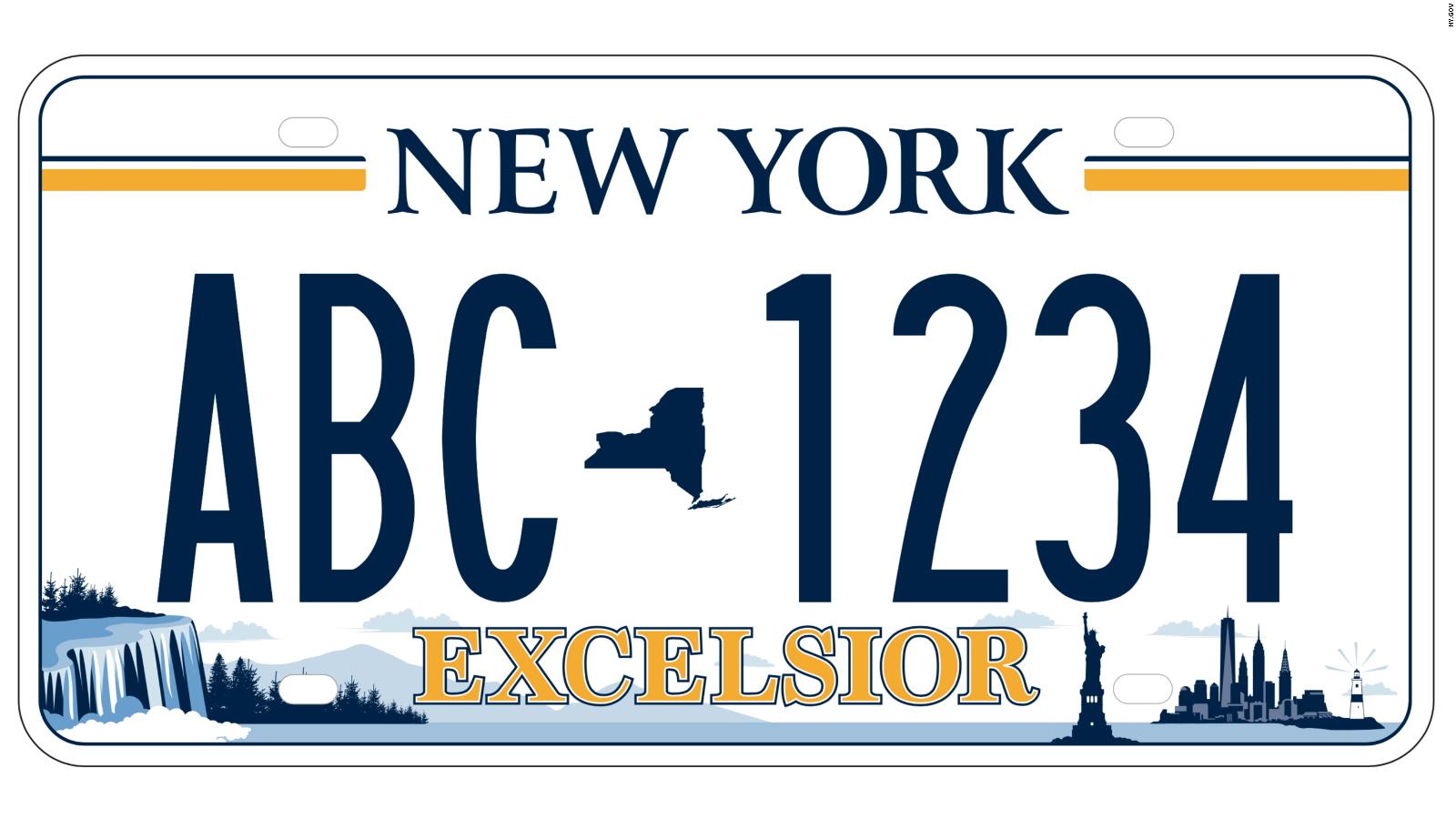 Excelsior! New Yorkers pick a wide-ranging license plate design - CNN