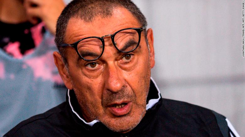 Juventus&#39; head coach Maurizio Sarri has been diagnosed with pneumonia and is in doubt for the Serie A season opener this weekend. 