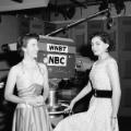 Barbara Walters Kathi Norris ask the camera 1953 RESTRICTED