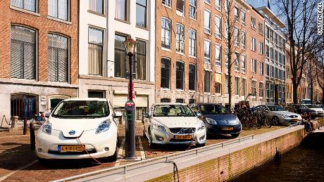 Vattenfall, a European energy company, is providing Amsterdam with an infrastructure of charging points for electric cars.