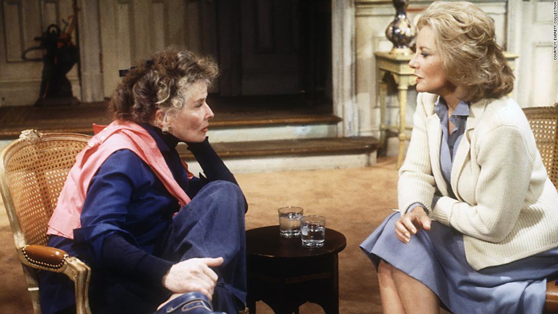 Walters interviews legendary actress Katharine Hepburn in 1981. 