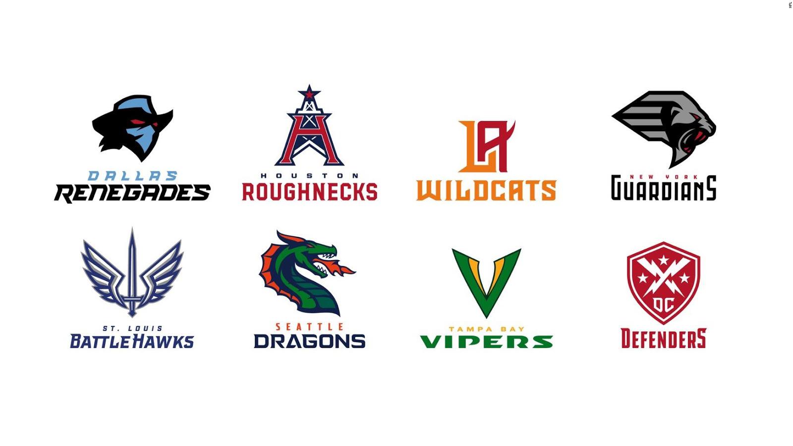 The XFL reveals its new team names and logos CNN