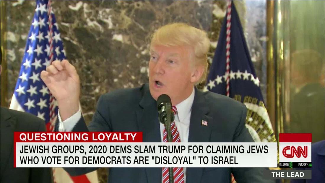 Jewish Groups, 2020 Dems Slam Trump For Claiming Jews Who Vote For Dems ...