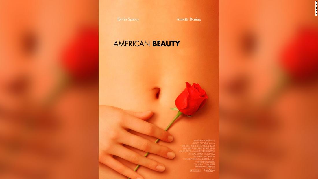 The Hand On That Iconic American Beauty Poster Actually Belongs To A Famous Actress Cnn