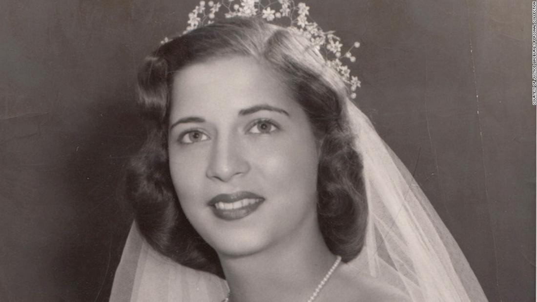 Ginsburg and her husband married in June 1954. She was 21 at the time.