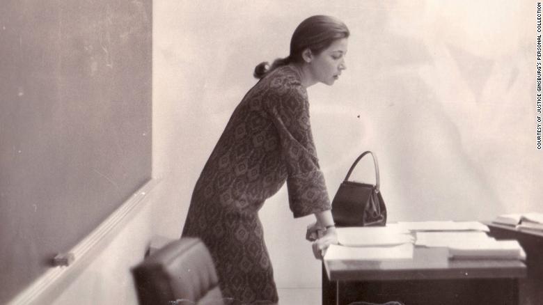 Ginsburg was the first woman to be hired with tenure at the Columbia University School of Law. She also taught at the Rutgers University School of Law.