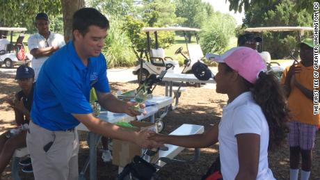 Clint Sanchez is the executive director of The First Tee of Greater Washington, DC.