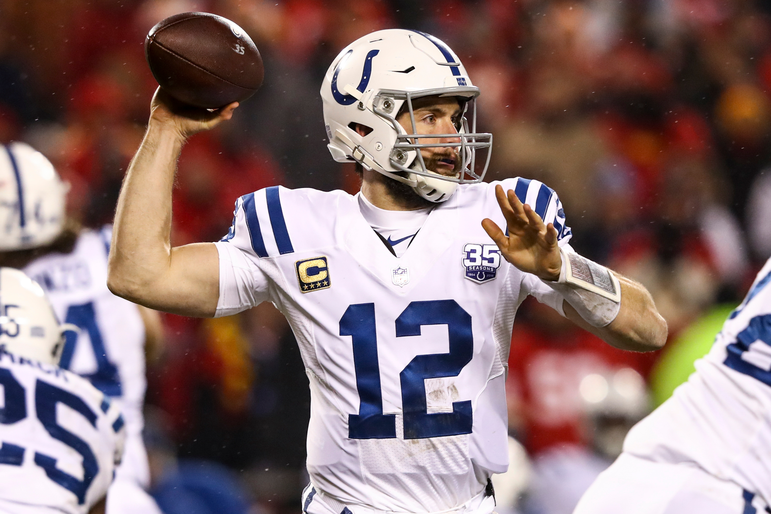 Andrew Luck: Some fans booed, but the NFL community shows him love ...