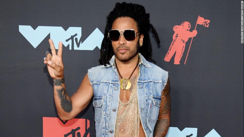 Lenny Kravitz makes coffee and our morning