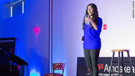 Kurup has given Ted talks and won numerous awards thanks to her ingenious invention -- a solar-activated material that reduces the bateria in water.