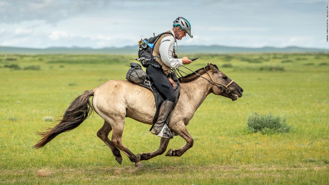 Meet the 70yearold winner of the world's longest horse race