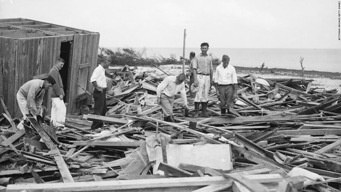 1935 hurricane track