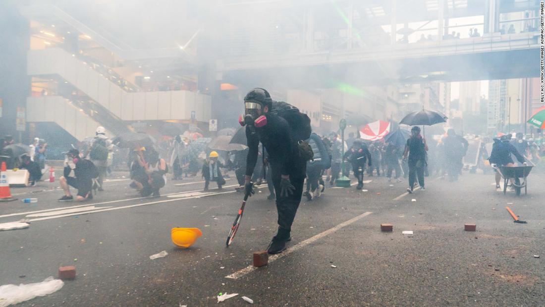 Hong Kong protests: China's Wang Yi says city facing worst crisis since ...