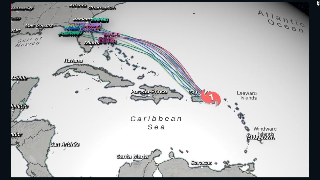 Hurricane spaghetti models What are they and how do you read them