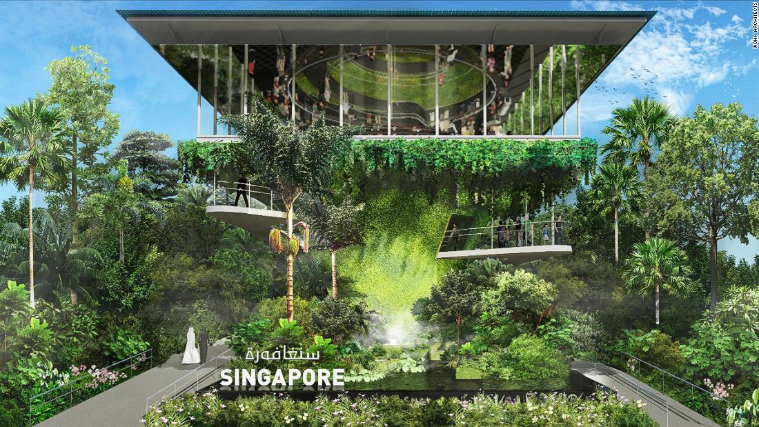Green Oasis In Dubai For Expo 2020, Lush Green Landscape Dubai