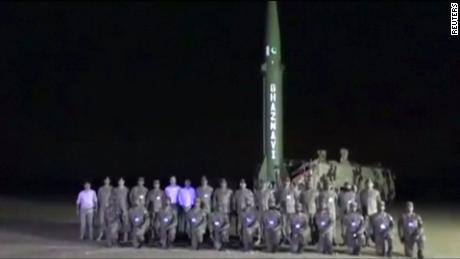 Pakistan&#39;s Armed Forces announced the test launch on Twitter Thursday,