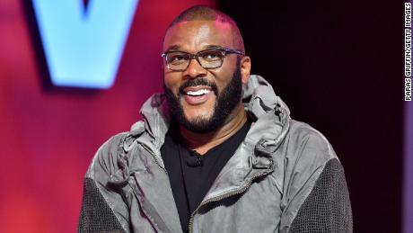 Tyler Perry lived on this street before he was homeless. A nearby highway sign now bears his name