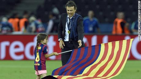 Luis Enrique had stepped down as Spain boss to spend more time with his seriously ill daughter. 