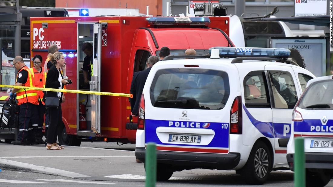 One person was killed, 8 others wounded in knife attack outside Lyon, France